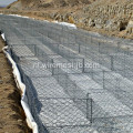 Vinyl gecoate zeshoekige gaas Gabion mand